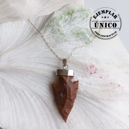 Dije en Plata con Piedra Ágata